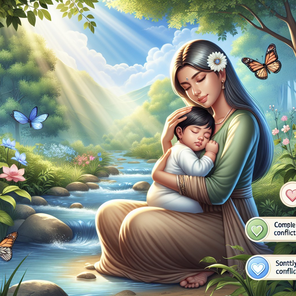 conflict-free environment for mother and baby