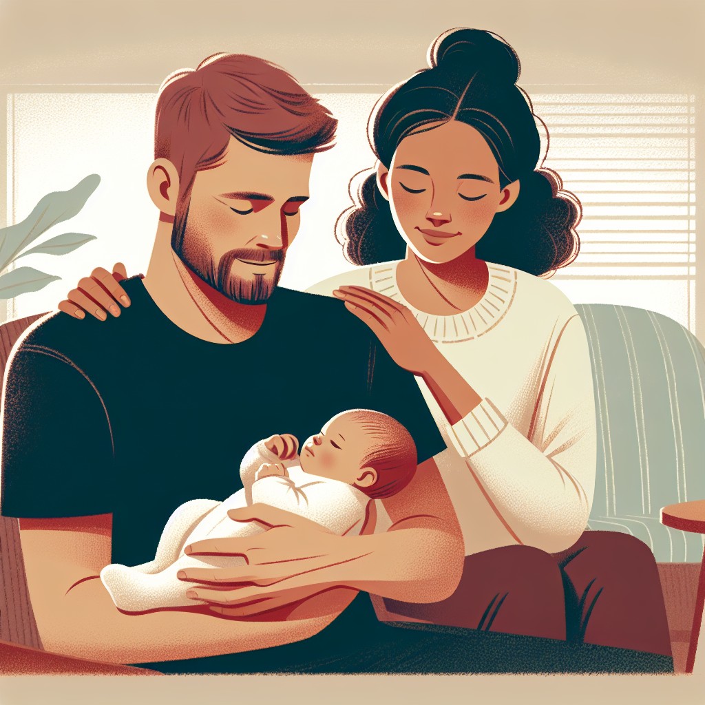 husband support for mother and baby