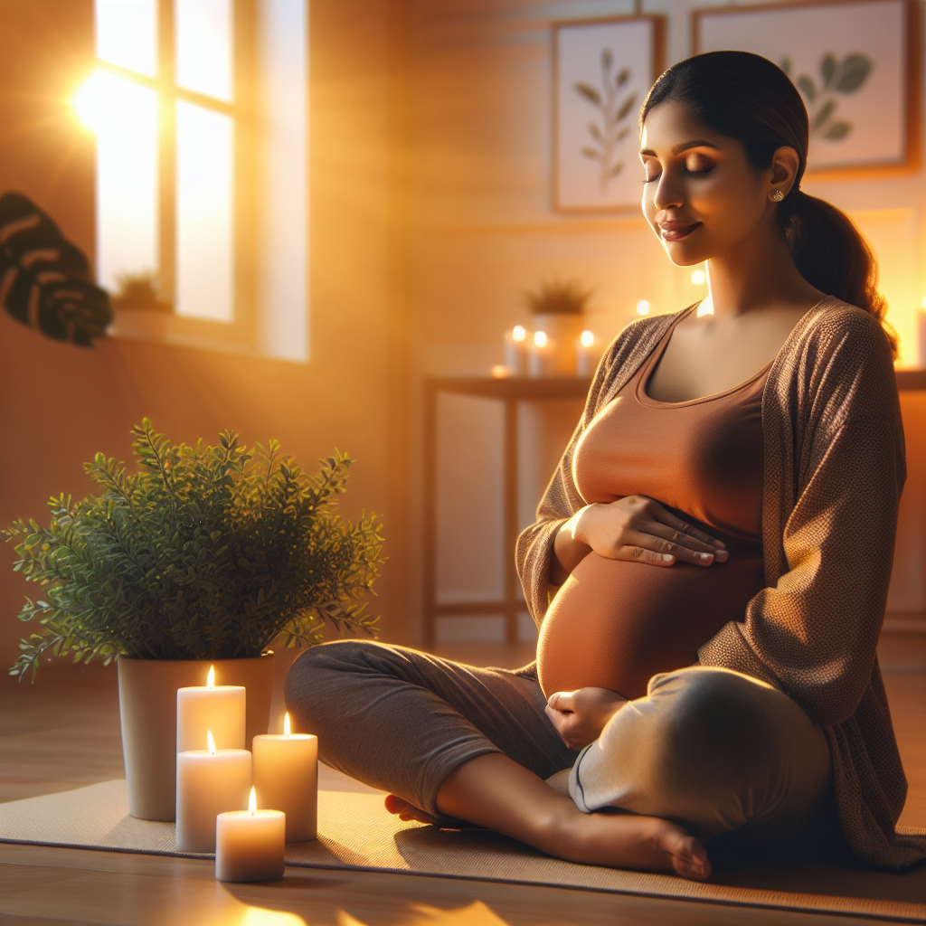 how to stay calm during pregnancy