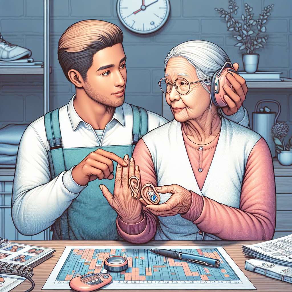 caregiver communication routines