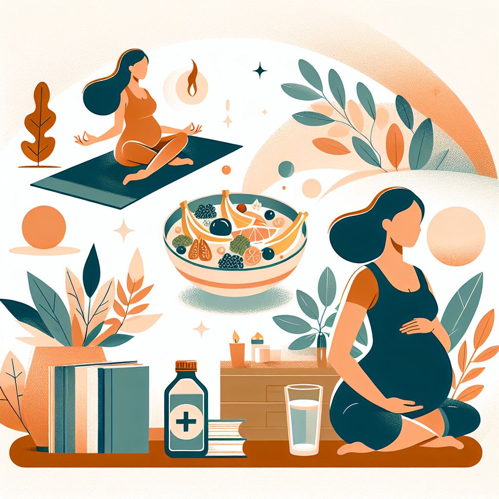pregnancy self-care routine