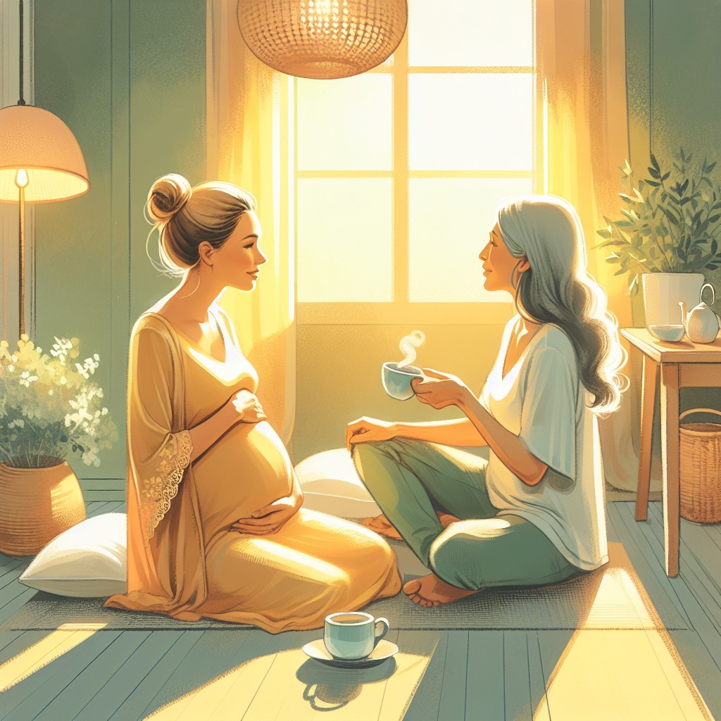 uplifting conversations for pregnancy